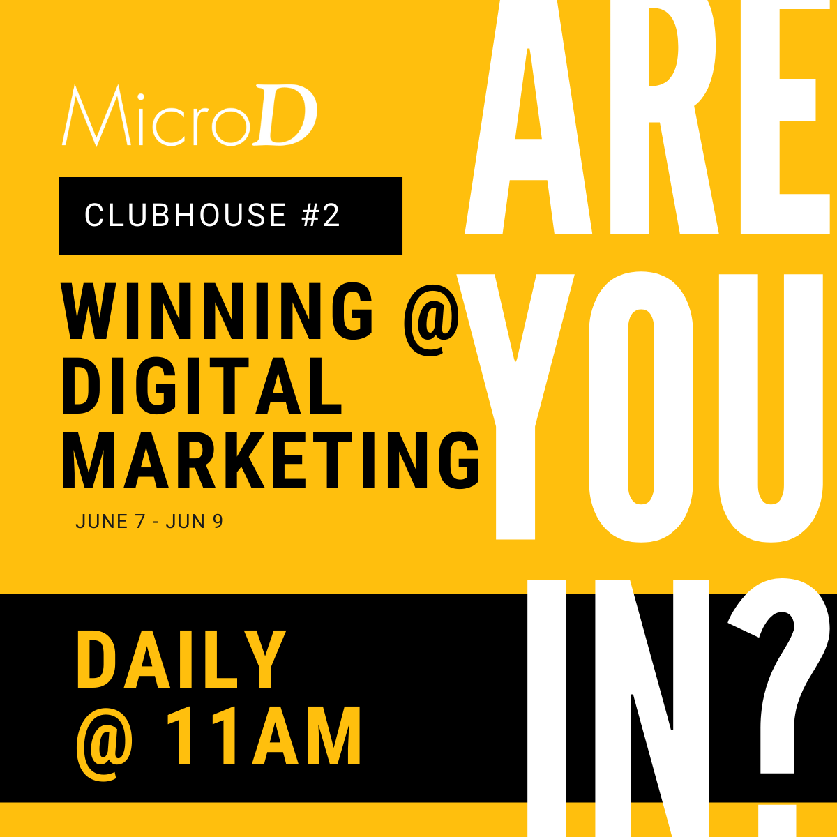digital marketing clubhouse